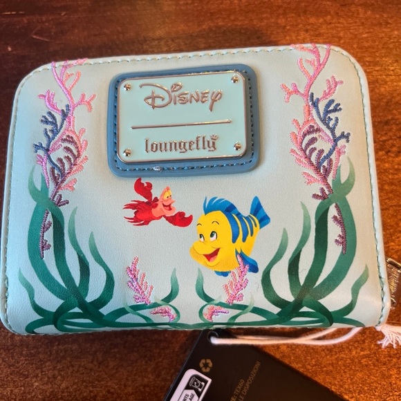 Disney Little mermaid loungefly wallet - Picture 2 of 2